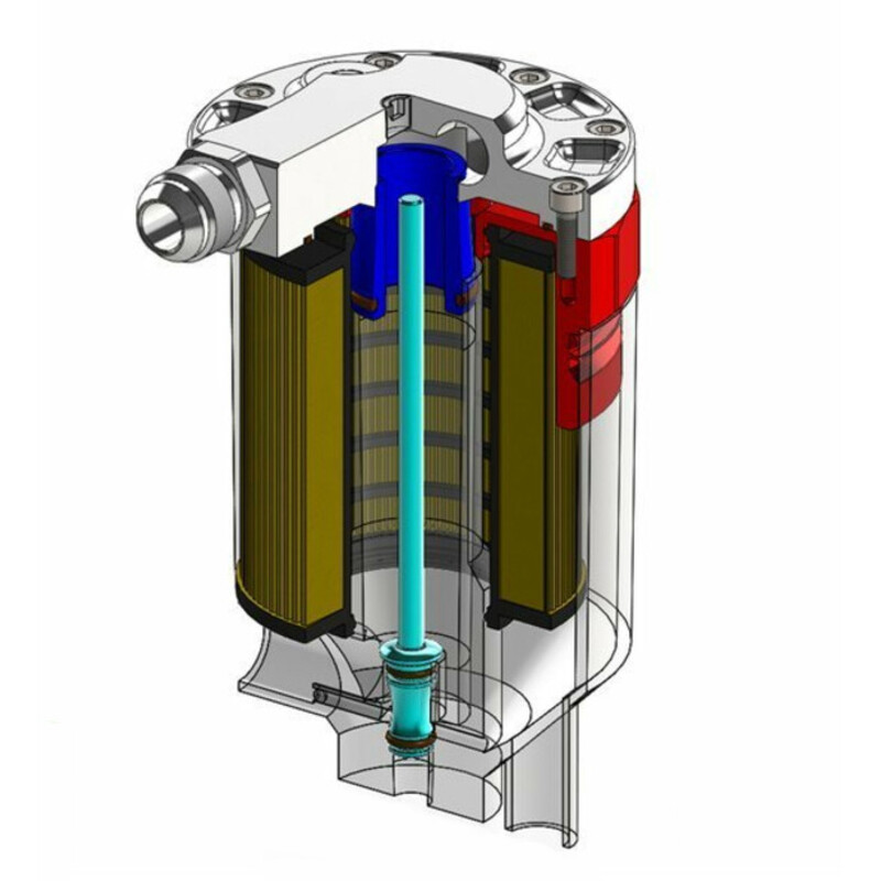 Couvercle de Filtre à Huile Porte-Sondes + Montage Radiateur BMW M52, M54, M56... (E36, E39, E46, E60, Z3, Z4...)